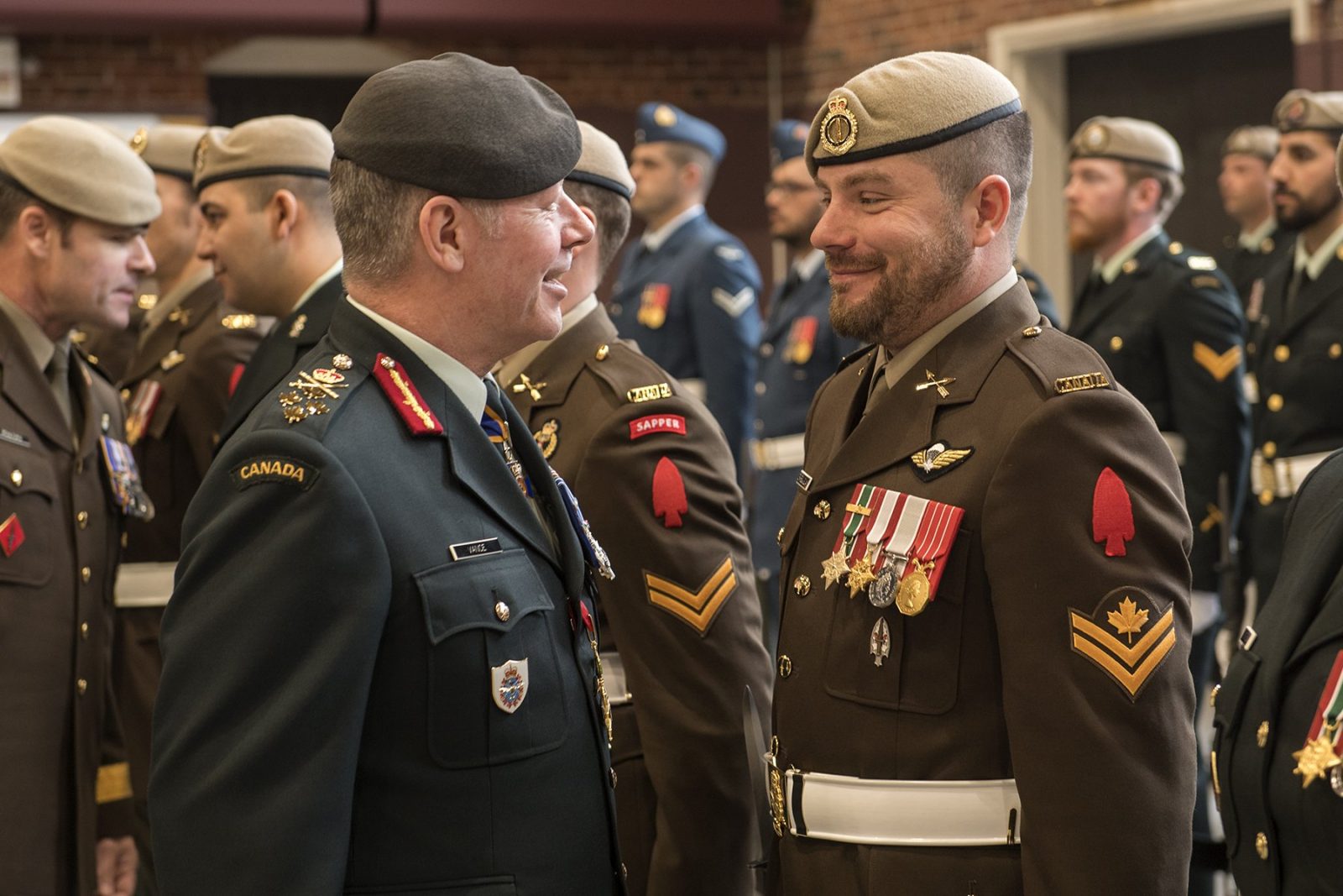 Canadian Military Dress Uniforms