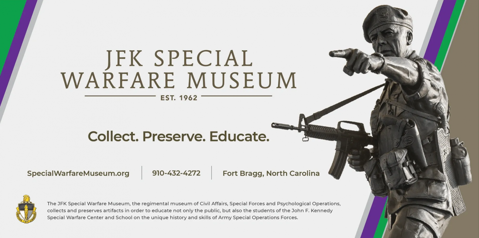 U.S. Army JFK Special Warfare Museum becomes Army Special Operations ...