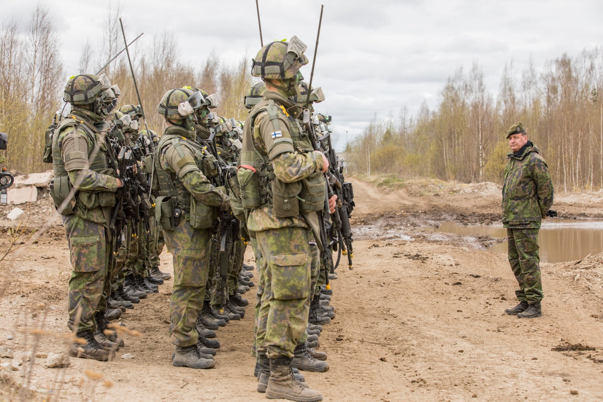 Военные финляндии - фото