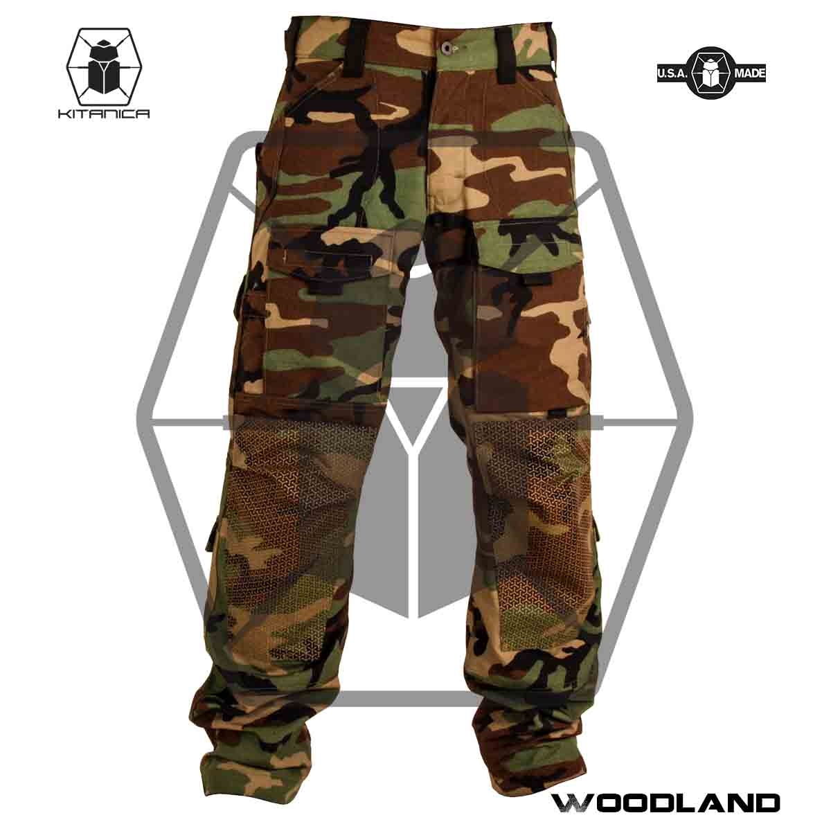 KITANICA Raider Pants Now Available in Woodland Camouflage - Strikehold.net