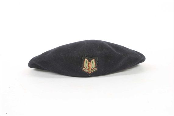 Old Time Design Company Black Armoured Forces Beret Strikehold