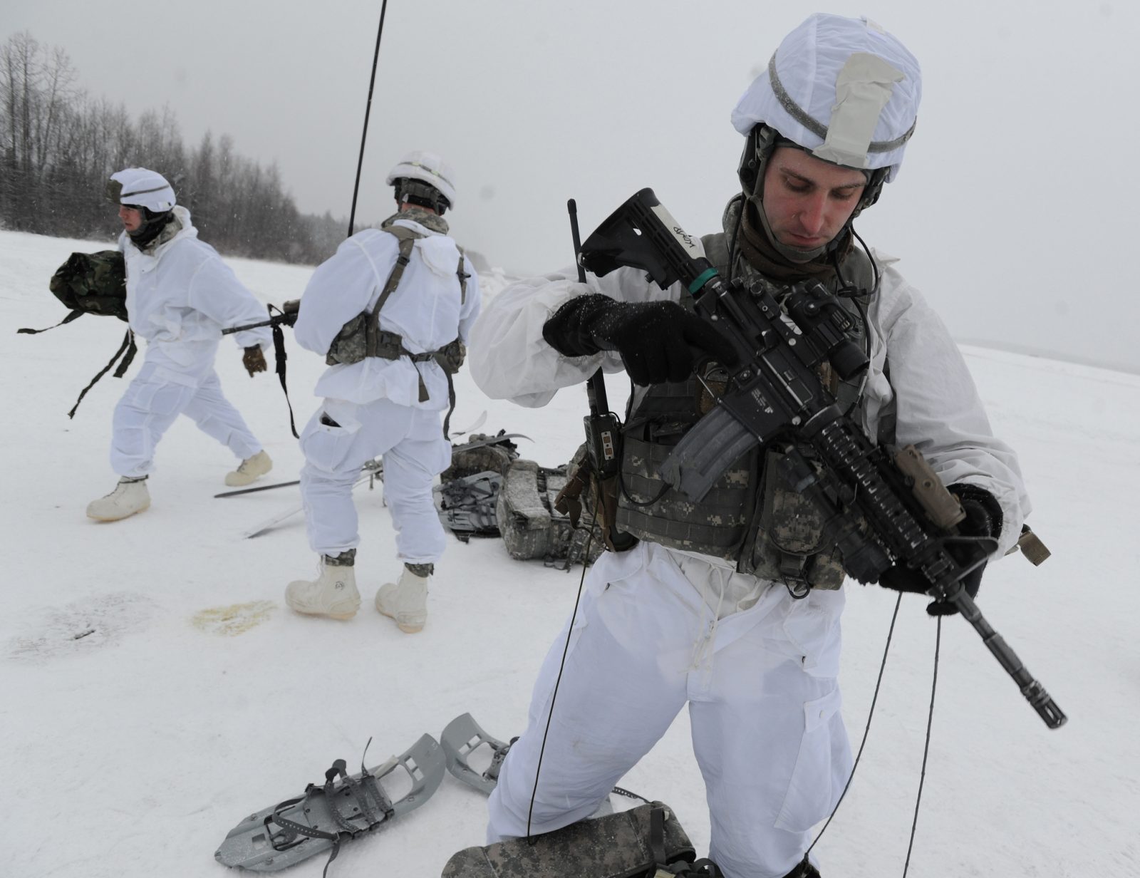 The basics of snow camouflage 