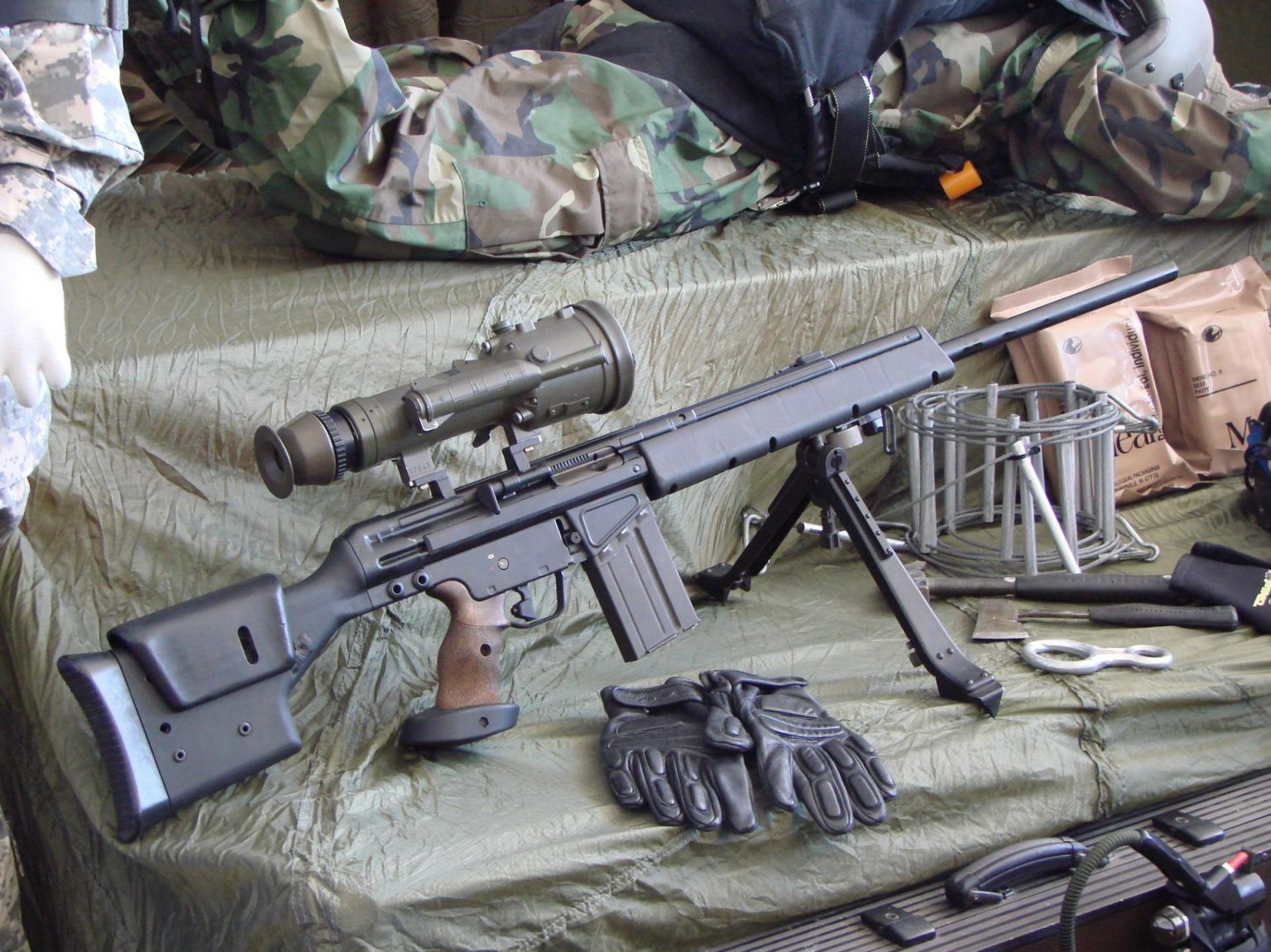 The VFC/UMAREX H&K PSG1 GBBR Precision Marksman Rifle – Strikehold.net
