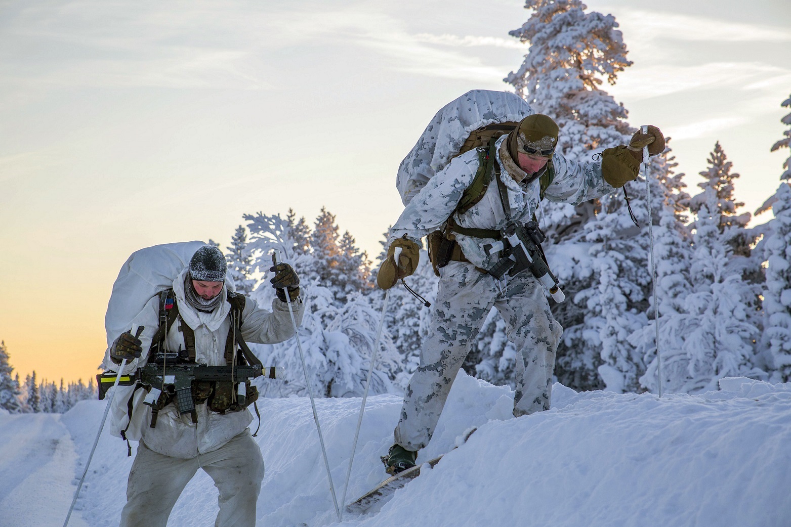 The basics of snow camouflage 