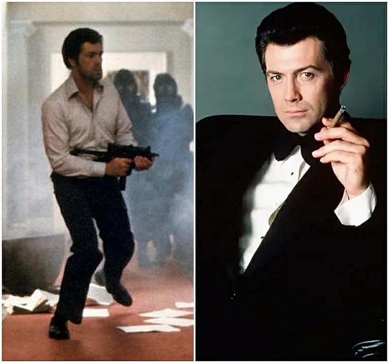 A photo of Lewis Collins as James Bond after his role in Who Dares Wins. 